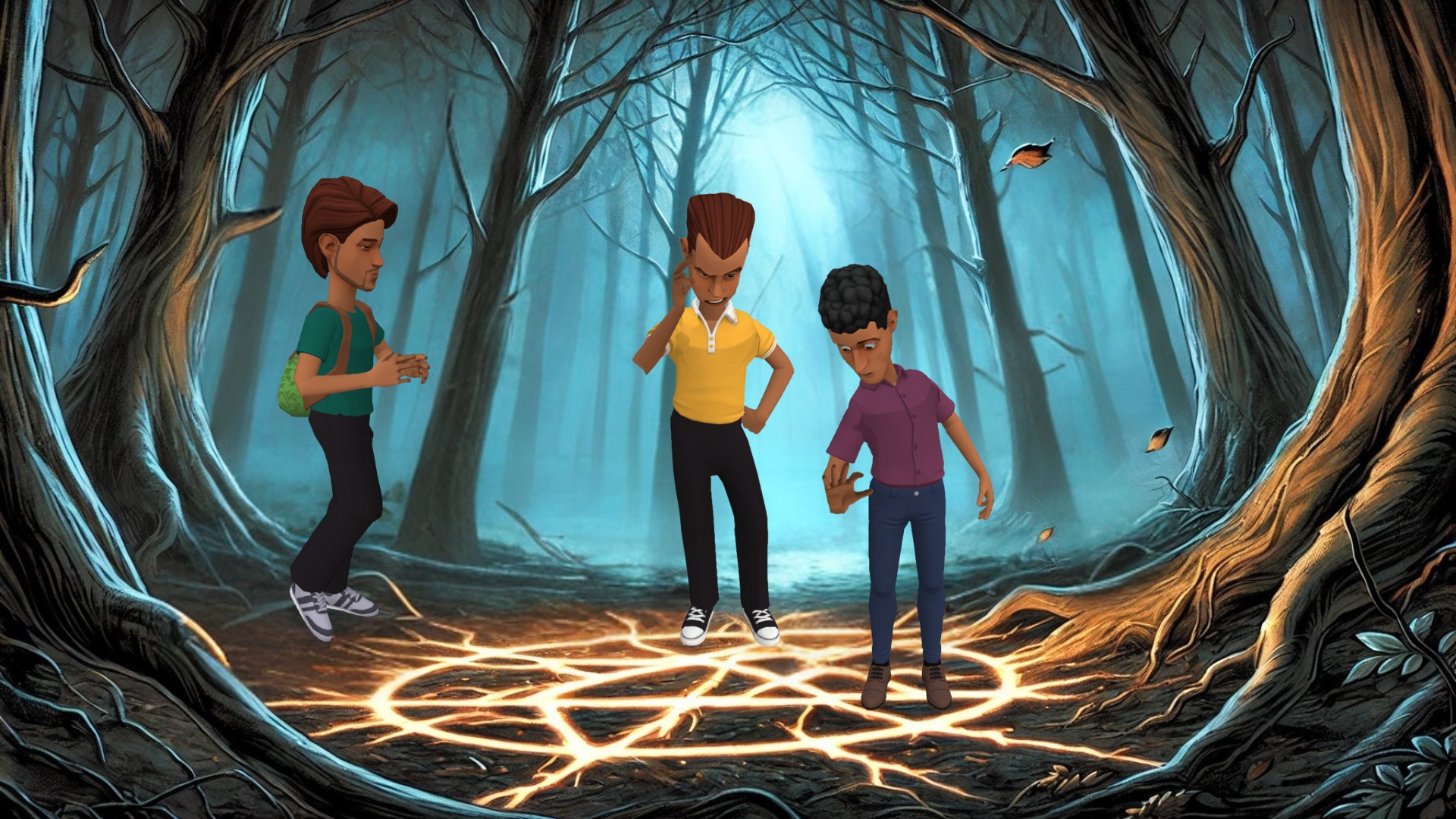 🌟 The Mysterious Gate – A Secret World’s Mystery