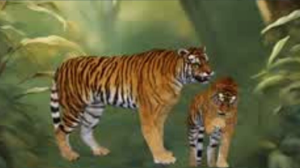 Little Tiger Baghu jungle adventure kids story with moral